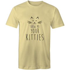 Womens Loose T-Shirt - Show me your kitties.