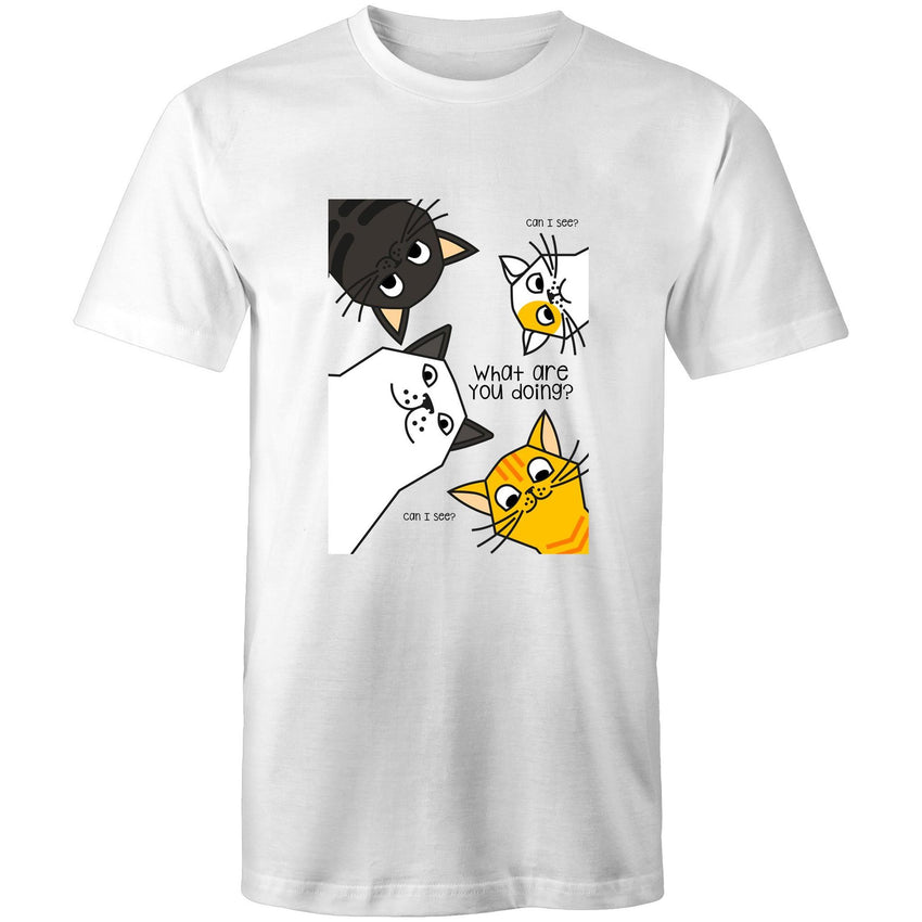 Womens Loose T-Shirt - What are you Doing?