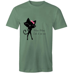 Womens Loose T-Shirt - Meow Meow