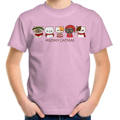 Kids Youth Crew T-Shirt - Meowy Catmas