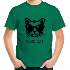 Kids Youth Crew T-Shirt - Cool Cat